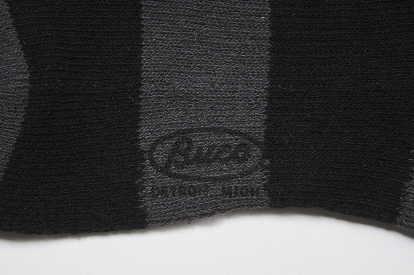 Buco Striped Socks Grey