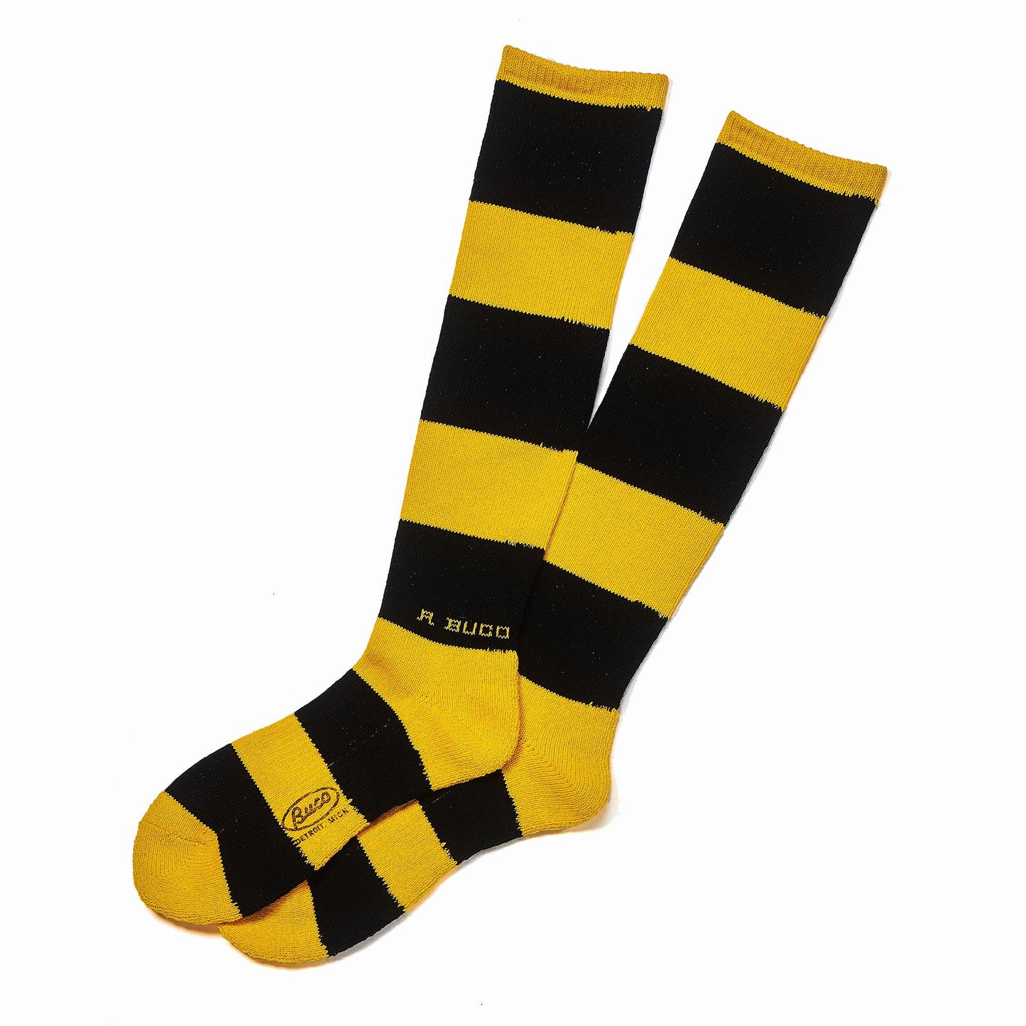 Buco Striped Socks Yellow