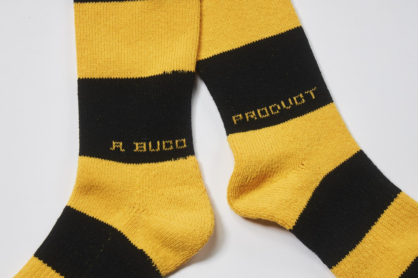 Buco Striped Socks Yellow