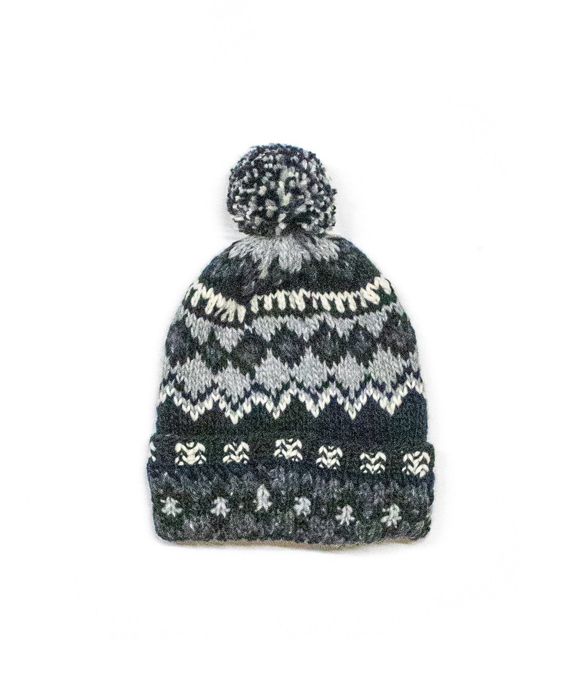 Cap Fair Isle Black