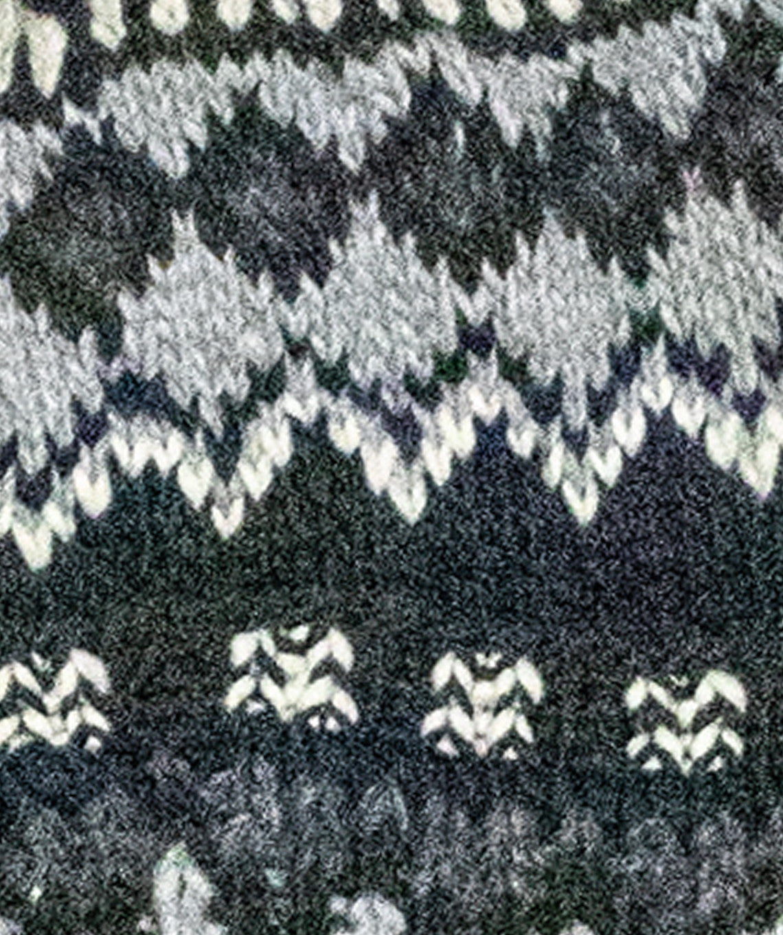 Fair Isle Black Cap