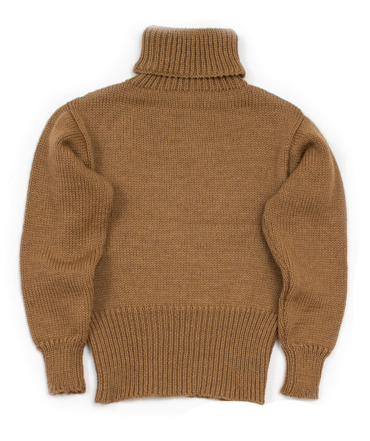 Submariner Roll Neck Camel