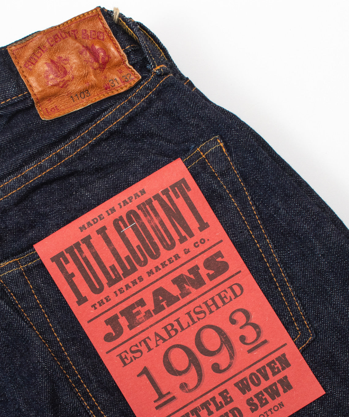 1103W Clean Straight Denim