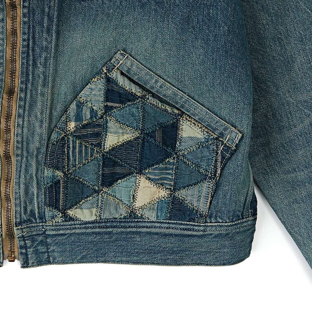 Patchwork Denim Jacket rider