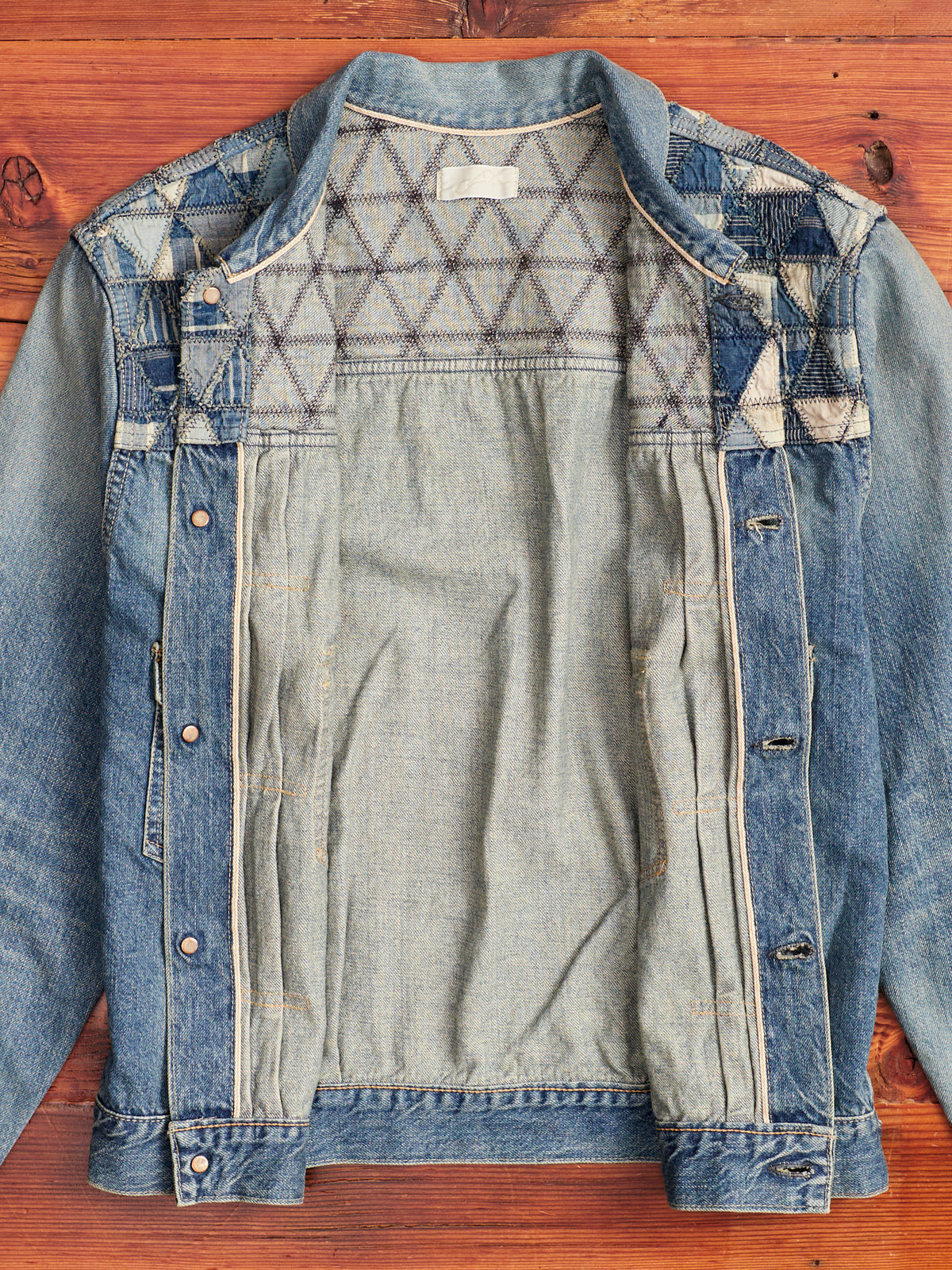 Patchwork Denim Jacket Type 2