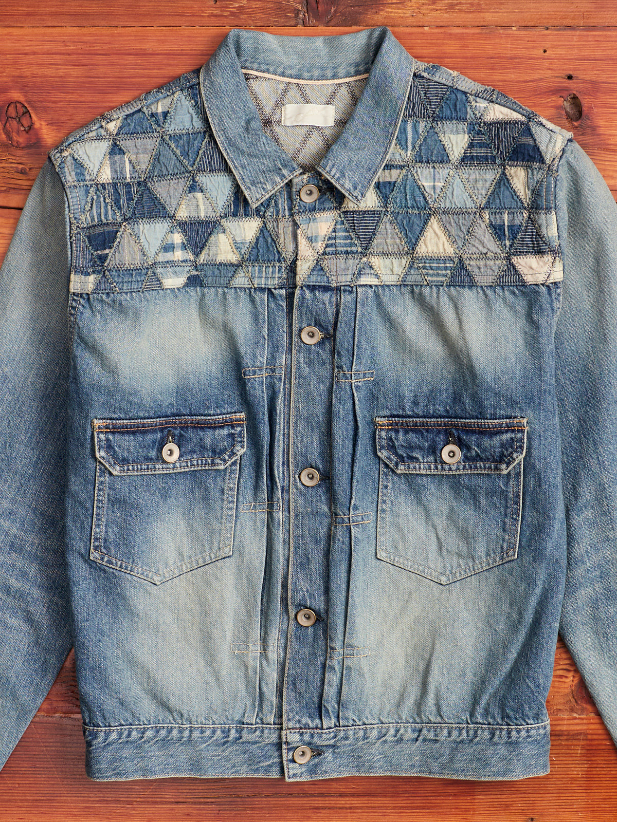 Patchwork Denim Jacket Type 2