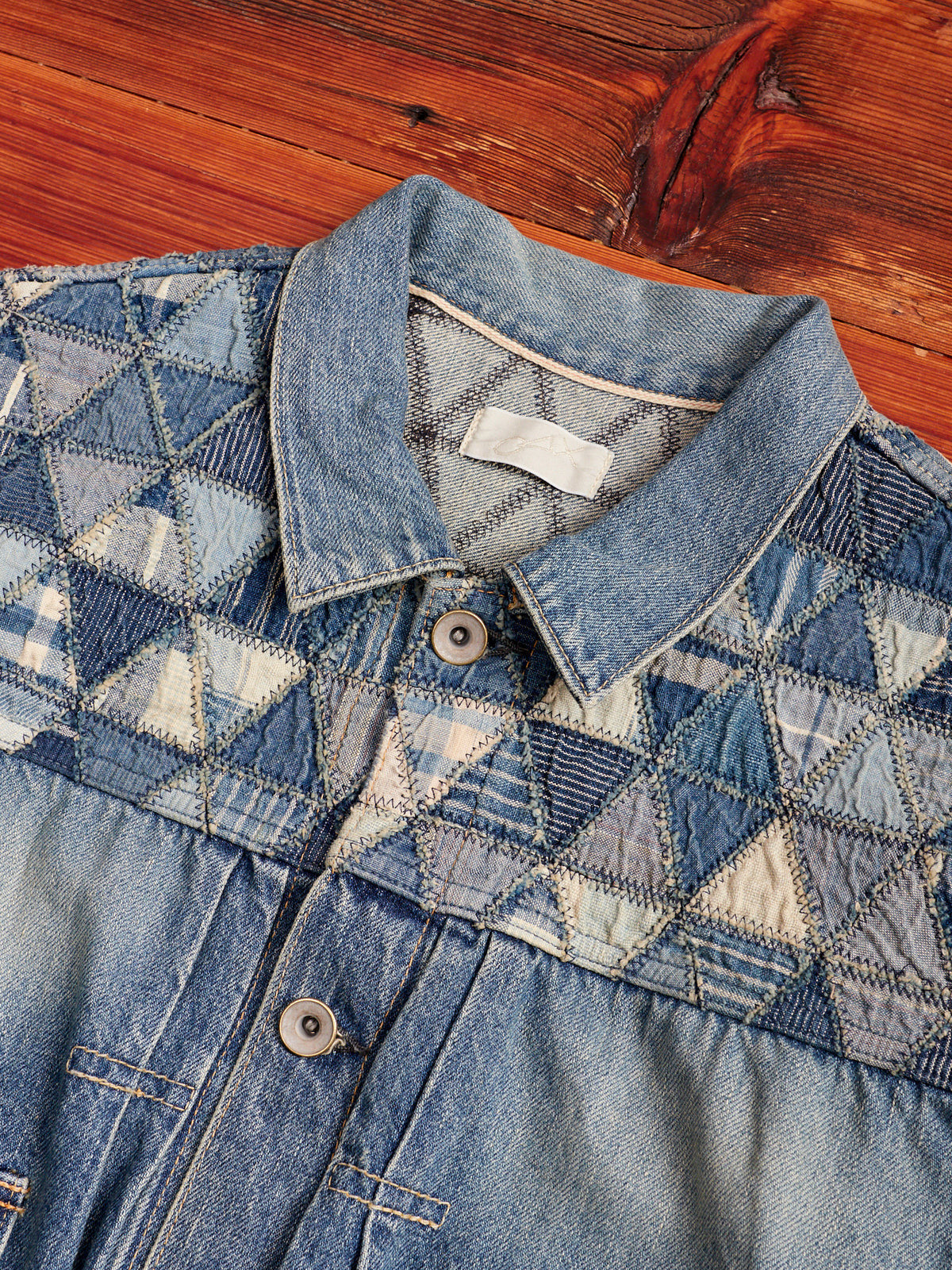 Patchwork Denim Jacket Type 2