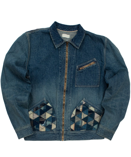 Patchwork Denim Jacket rider