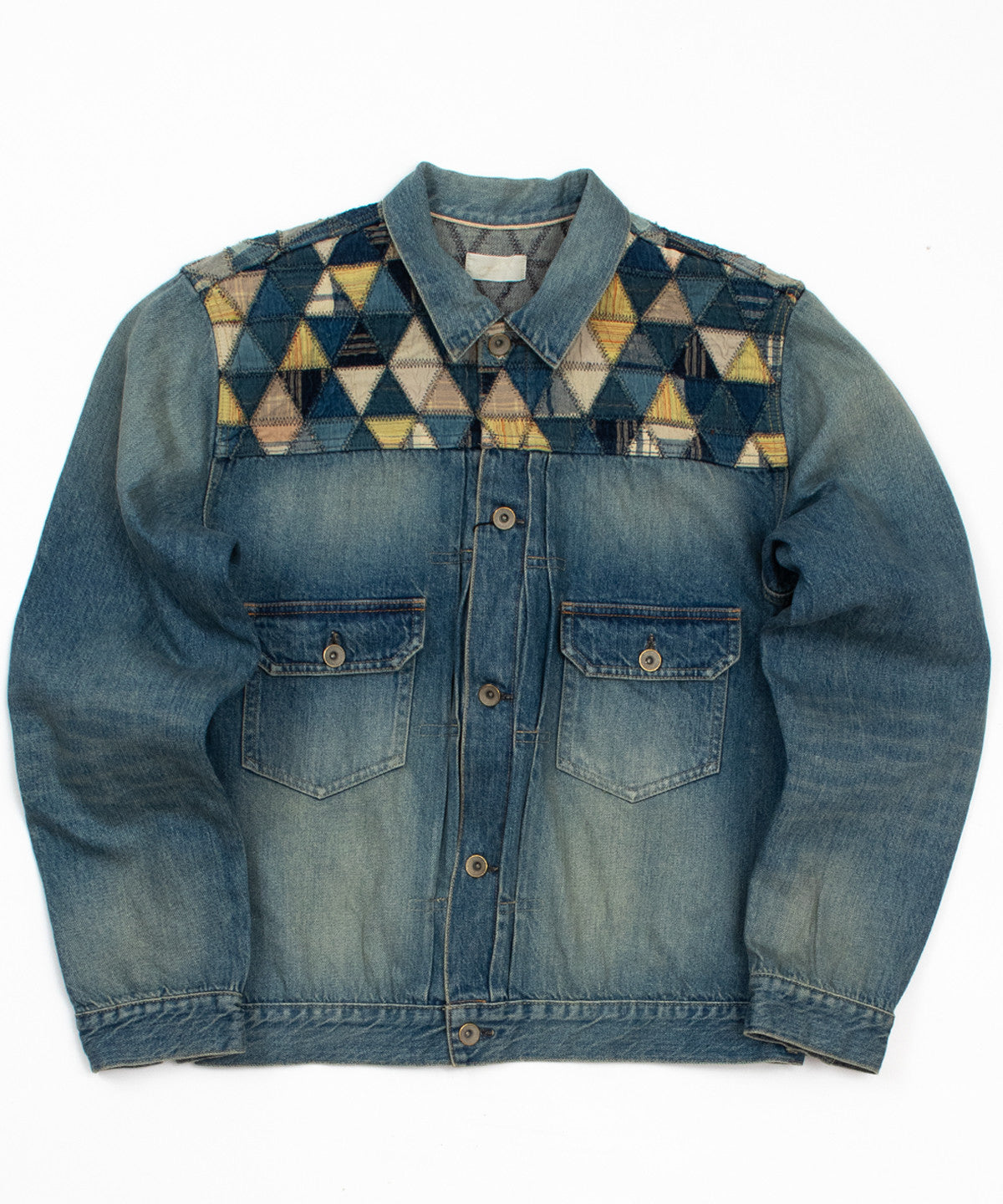 Patchwork Denim Jacket Type 2