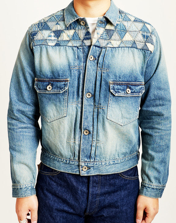 Patchwork Denim Jacket Type 2