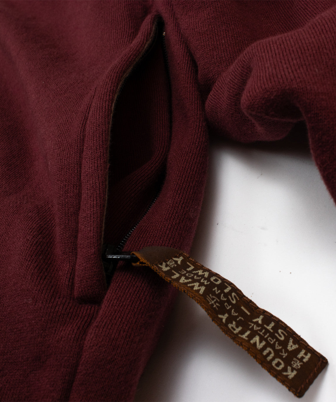 Sweat Maldives BIG Parka Burgundy 