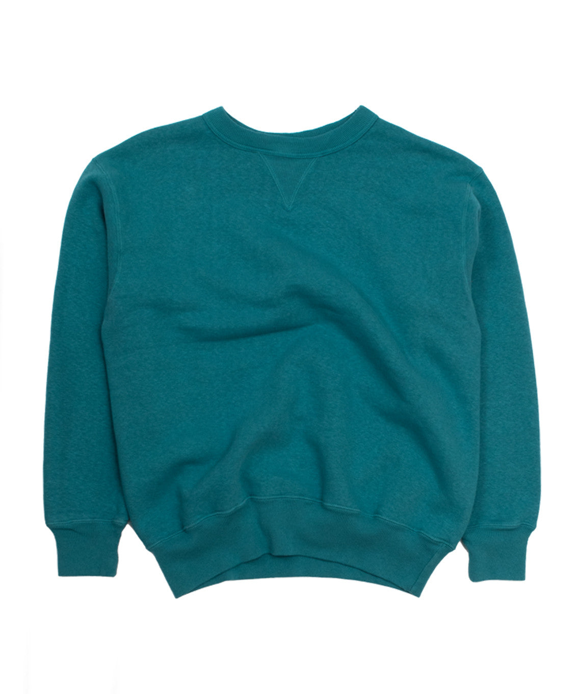 Turquoise Loop Wheel Sweat