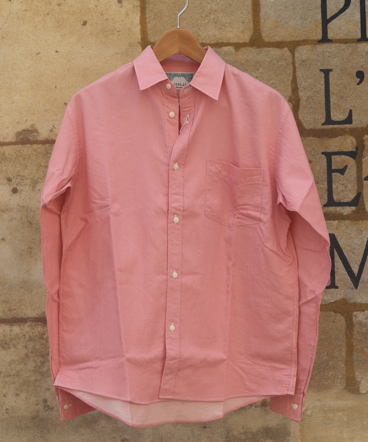 Poplin Pink Shirt