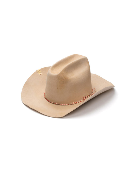 Wine Cowboy Hat Ivory