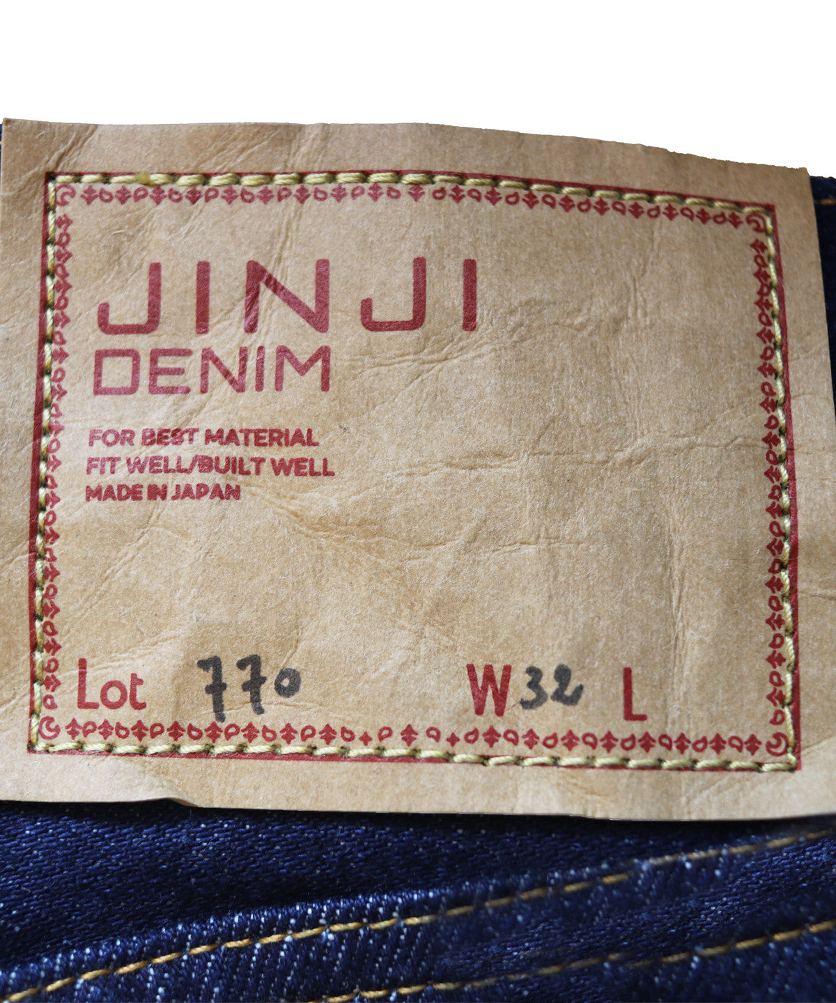 770 One Wash Denim