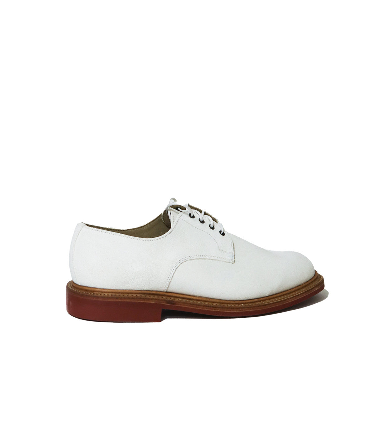 Suede Buck White