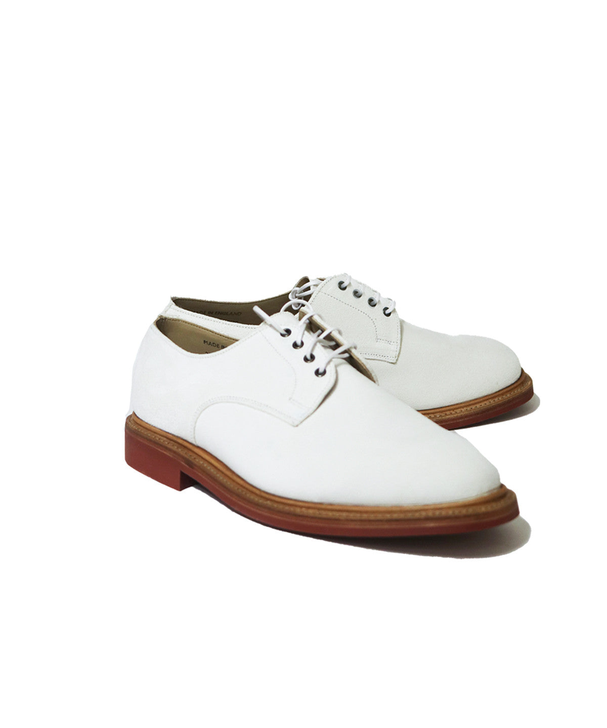 Suede Buck White