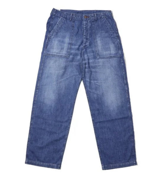 Denim Utility Trousers