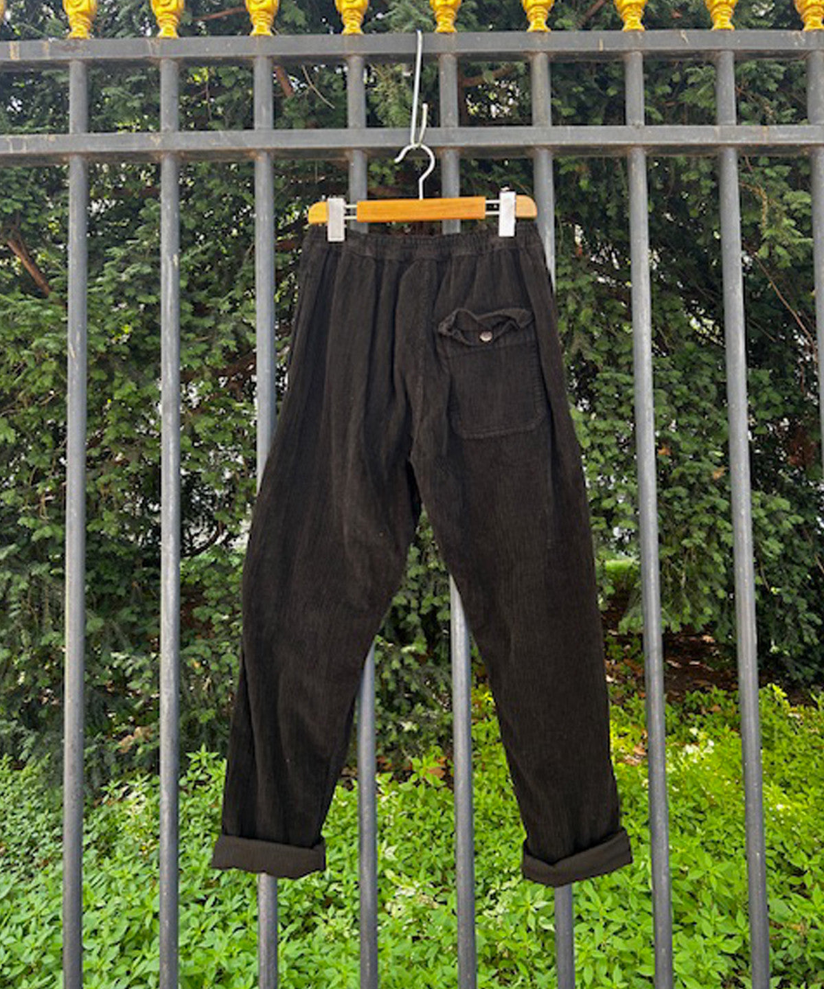 Cool Corduroy Pants Black