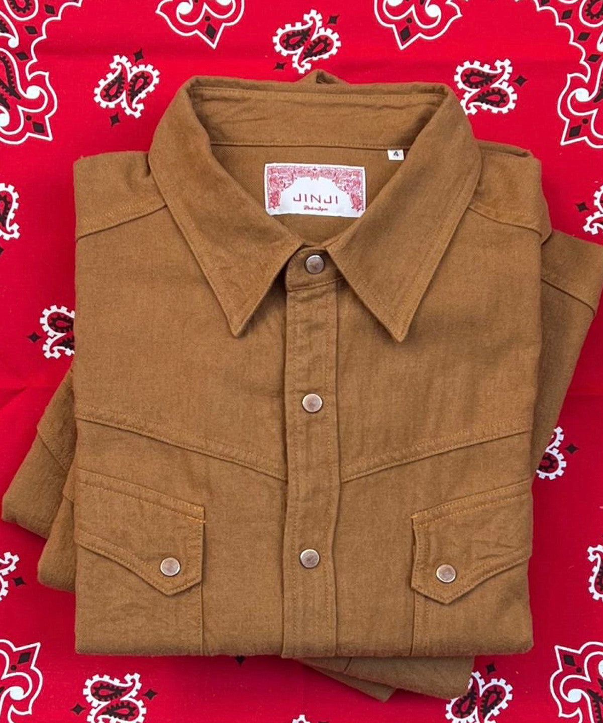 Western Shirt Camel