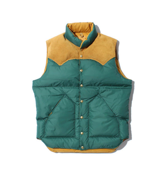 Down Vest Pine Green