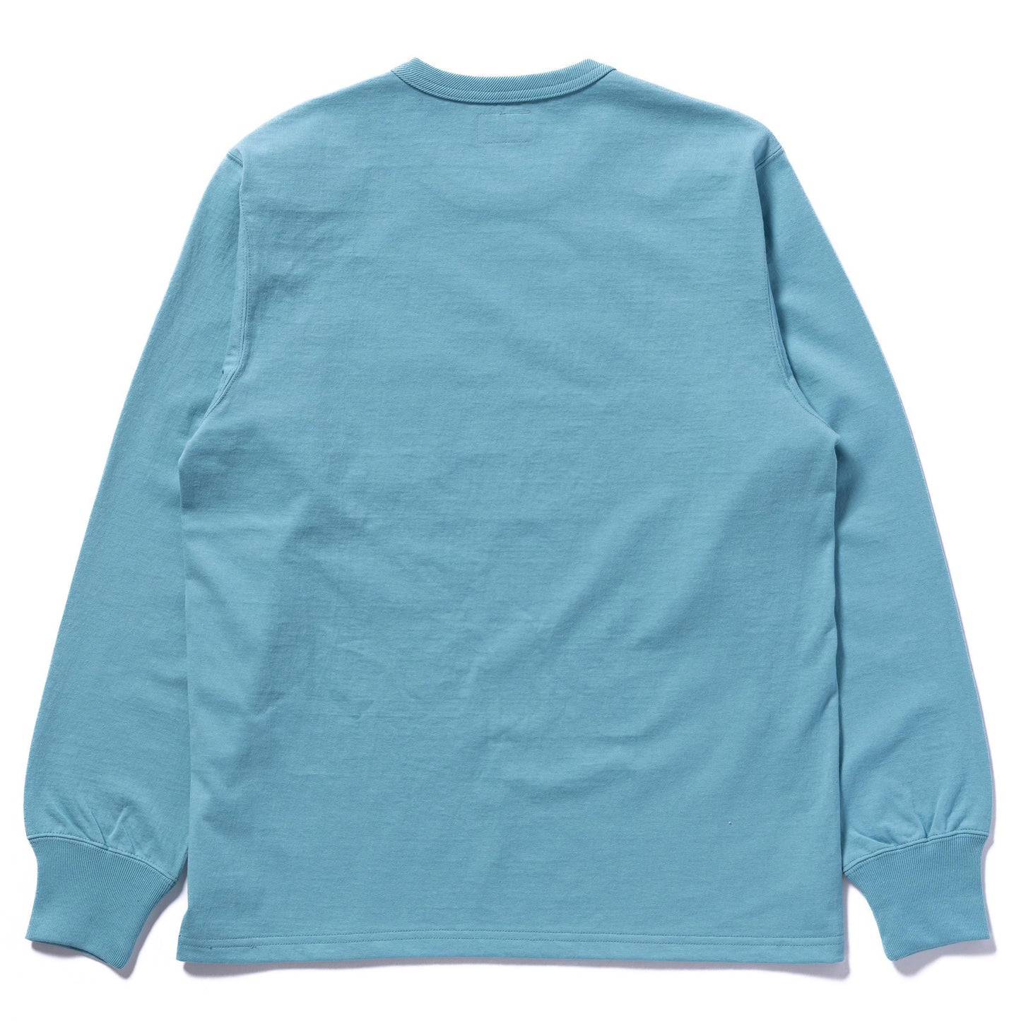 Pocket Tee LS Blue