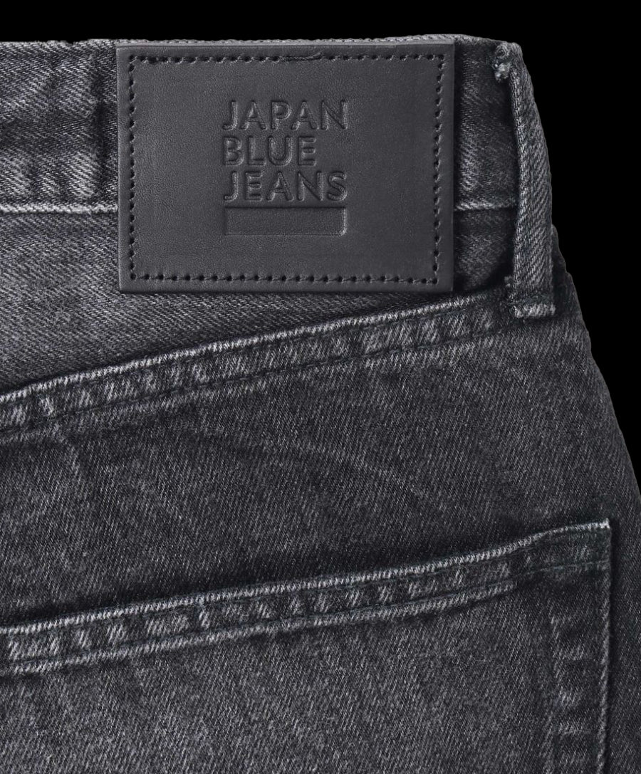 14oz Black Denim Straight JP