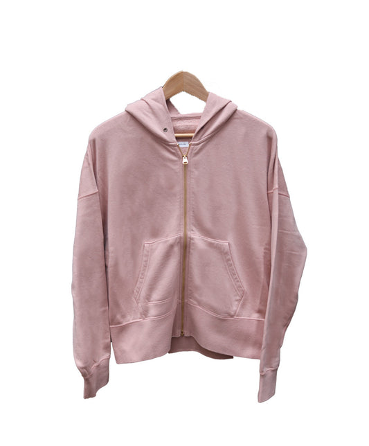 Short hoodie Full Zip Pink