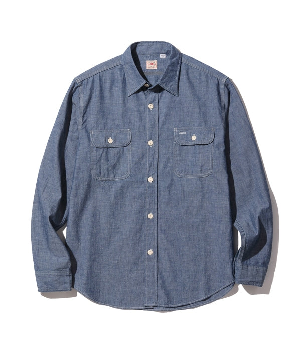 Blue Chambray Work Shirt