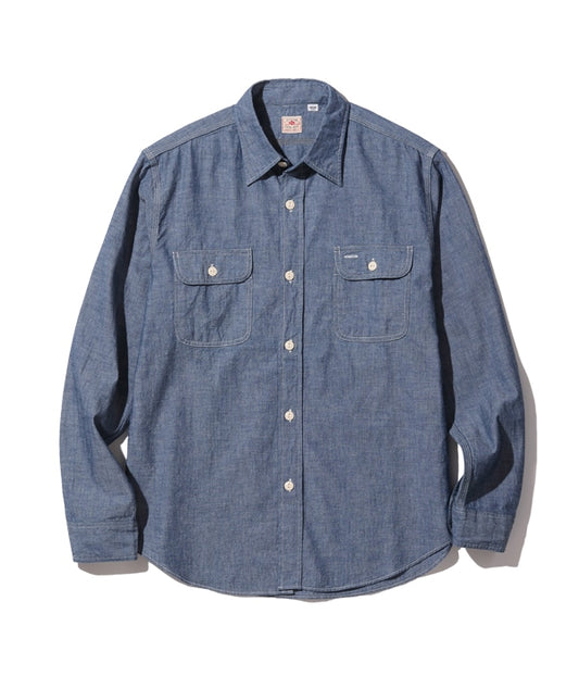 Blue Chambray Work Shirt