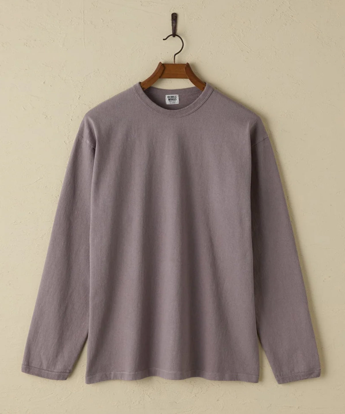 9.5oz Long Sleeve Tee Grey