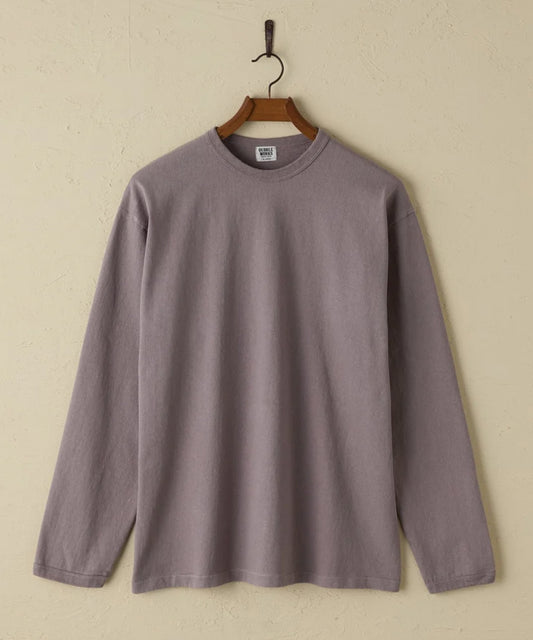 9.5oz Long Sleeve Tee Grey