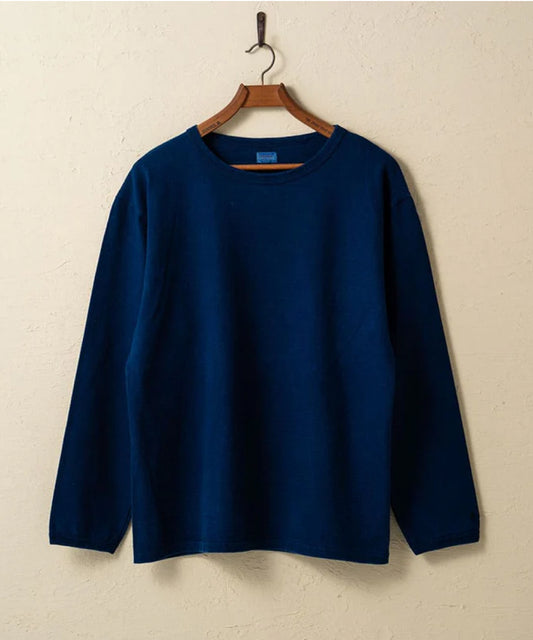 9.5oz Long Sleeve Tee Indigo