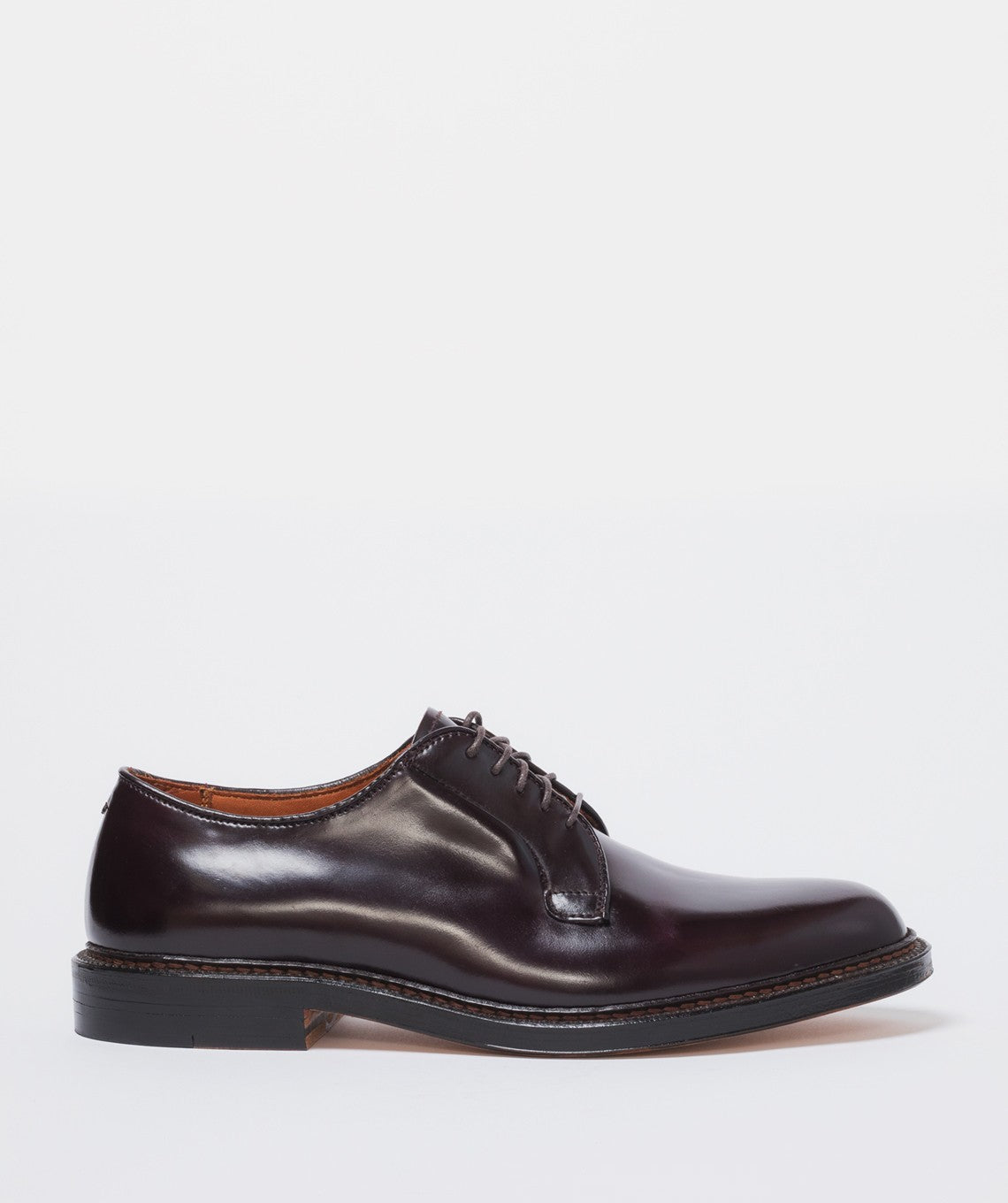 Alden Plain toe cordovan color 8