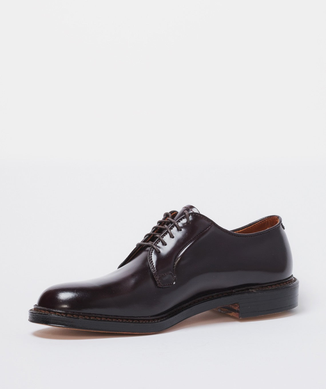 Alden Plain toe cordovan color 8