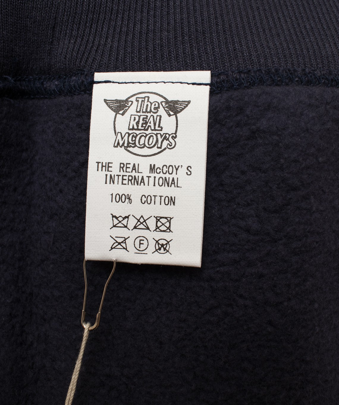 10 oz Loopwheel parka Navy