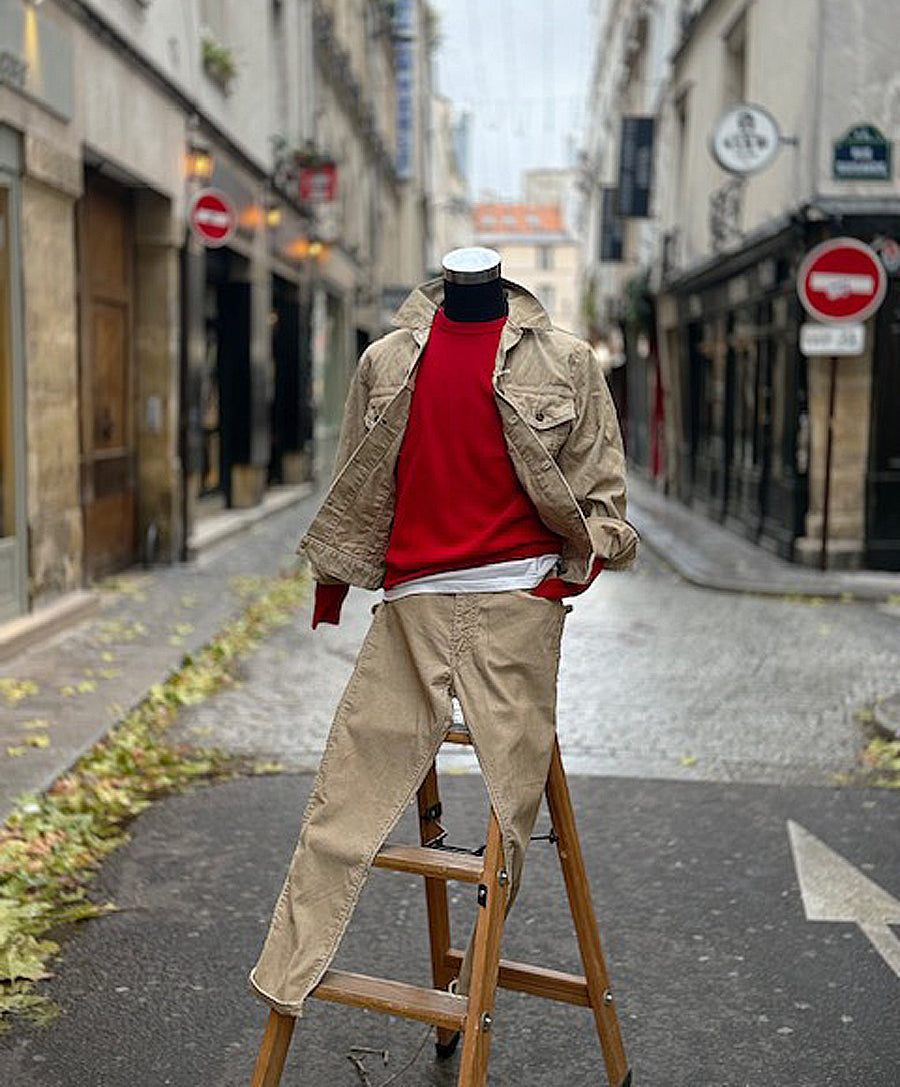 Corduroy Pants Taupe/Brown