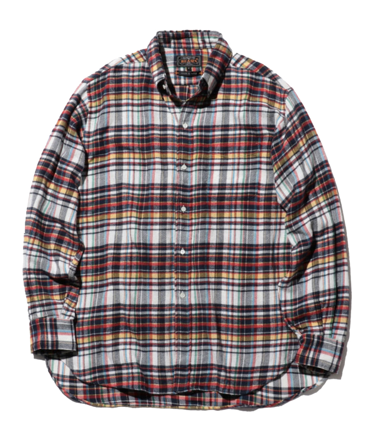 B. D. Shirt Flannel White