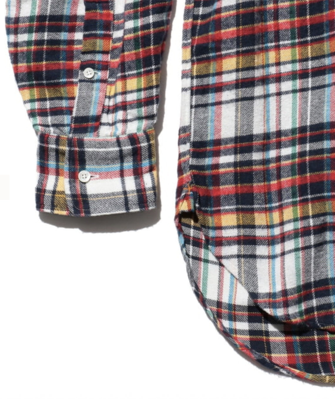 B. D. Shirt Flannel White