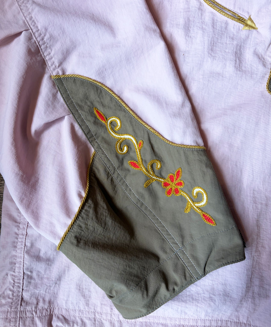 Cactus Flower Parka Pink