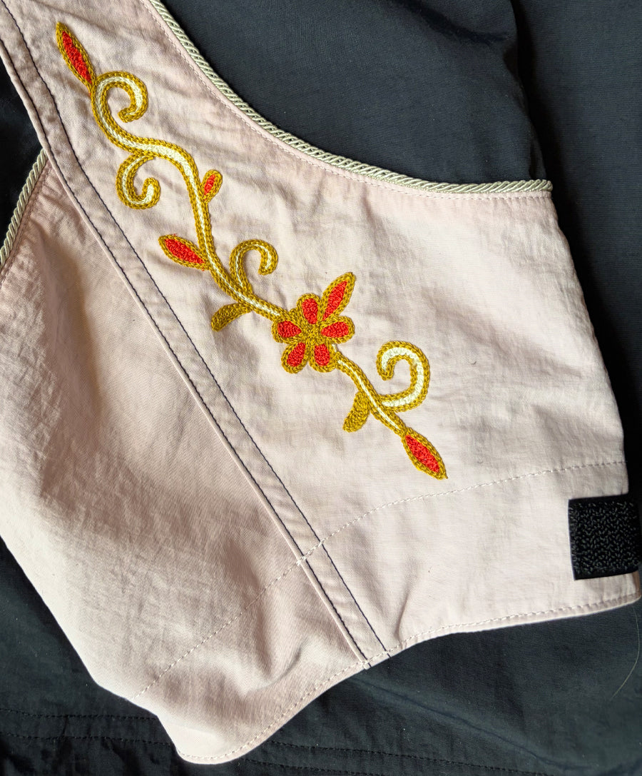 Cactus Flower Parka Black