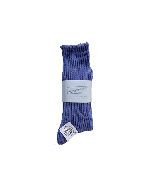 RIB Crew Socks Clematis