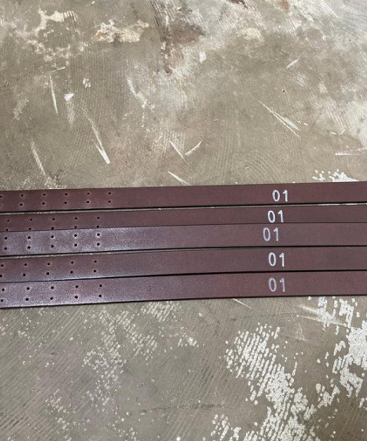 French Army Narrow Belt Brown