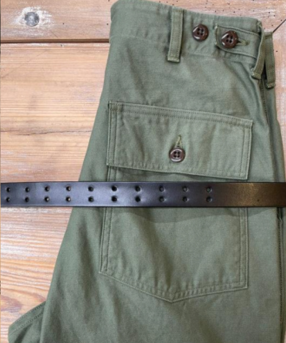 French Army Narrow Belt Black