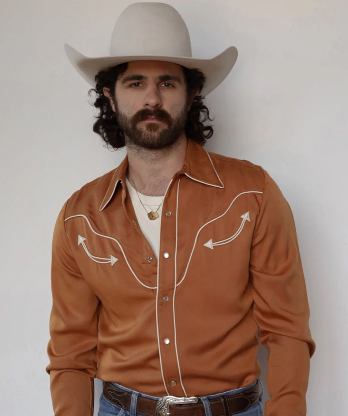San Fernando Shirt Burnt Orange