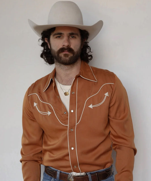San Fernando Shirt Burnt Orange