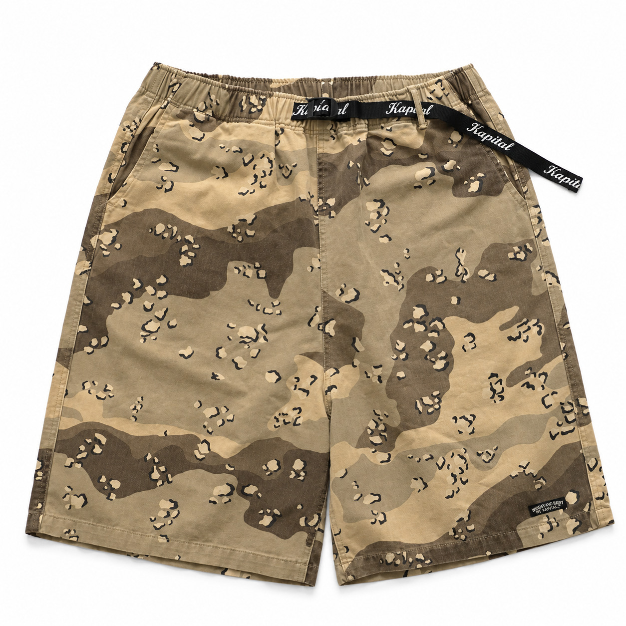 PECKISH Chocolate Chip Camouflage Easy Shorts