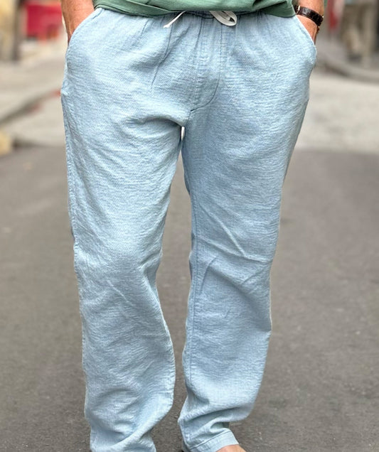 Dark indigo Pants Washed
