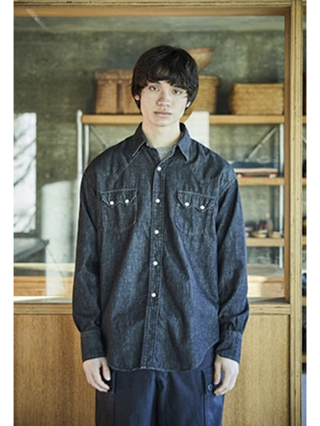Black Denim Shirt