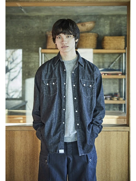 Black Denim Shirt